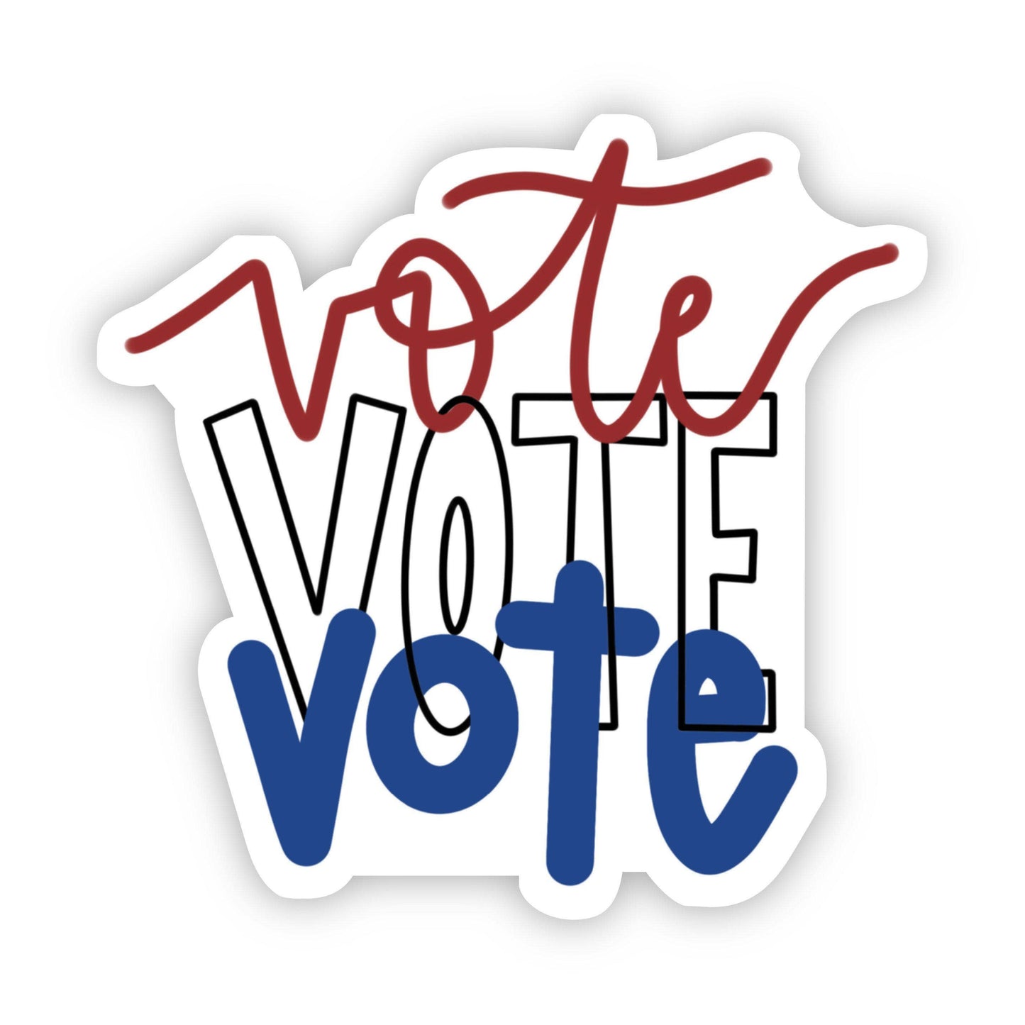 Vote Vote Vote Sticker