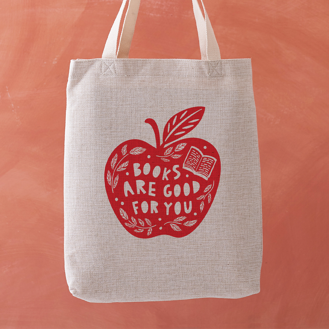 Books Are Good For You Tote Bag
