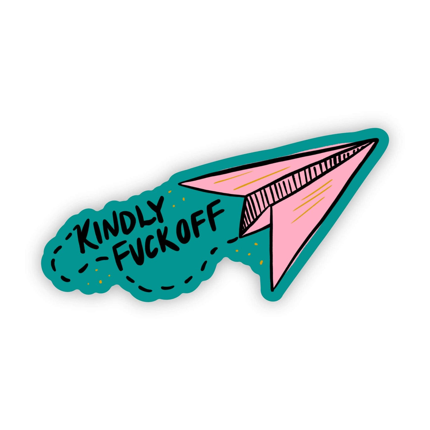Kindly F*ck Off Sticker
