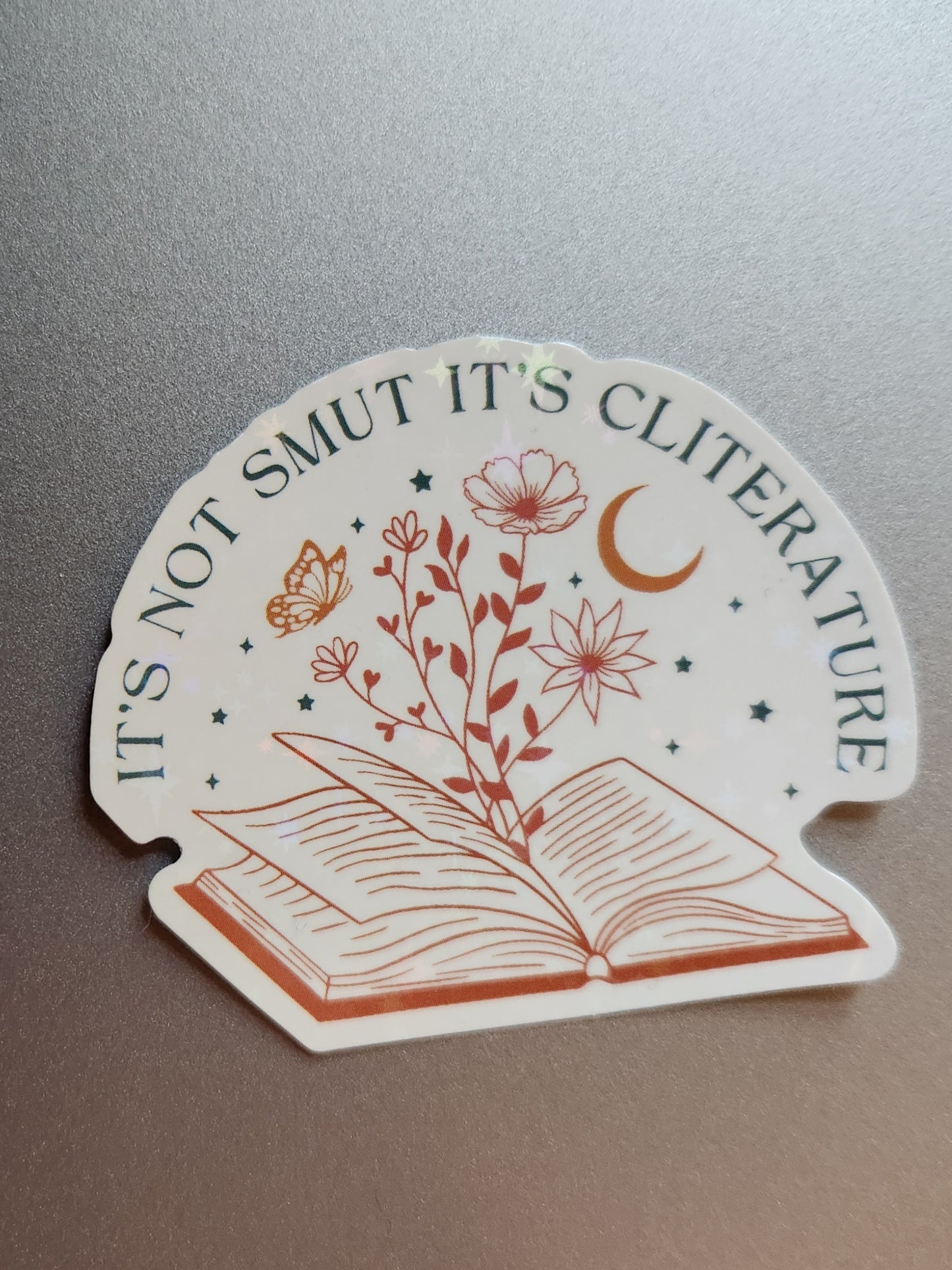 It's Not Smut It's Cliterature Sticker
