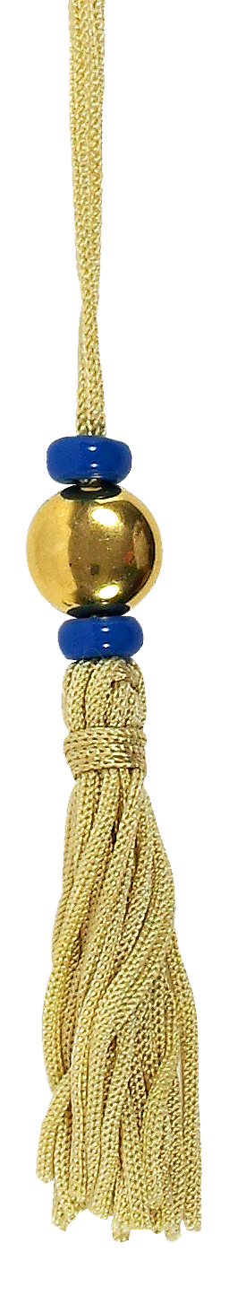 Be Strong & Courageous Beaded Bookmark