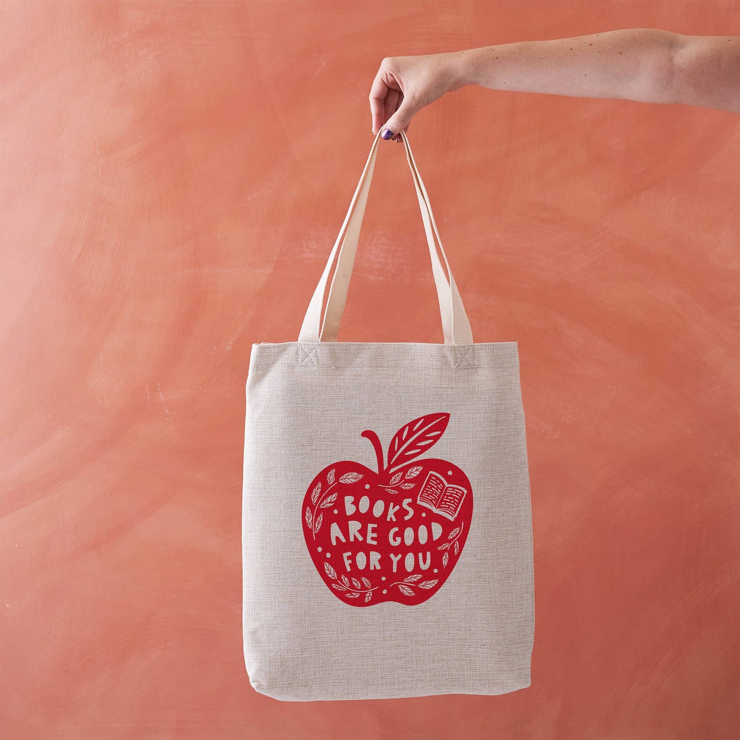 Books Are Good For You Tote Bag