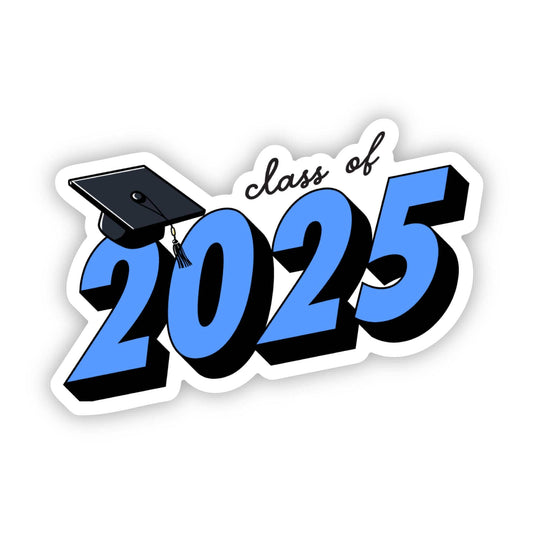 Class Of 2025 Graduation Cap Sticker
