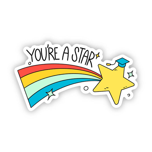 You're A Star Graduation Sticker