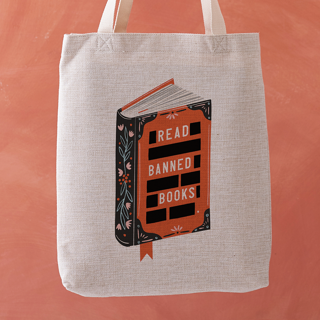 NEW "Read Banned Books" Tote Bag